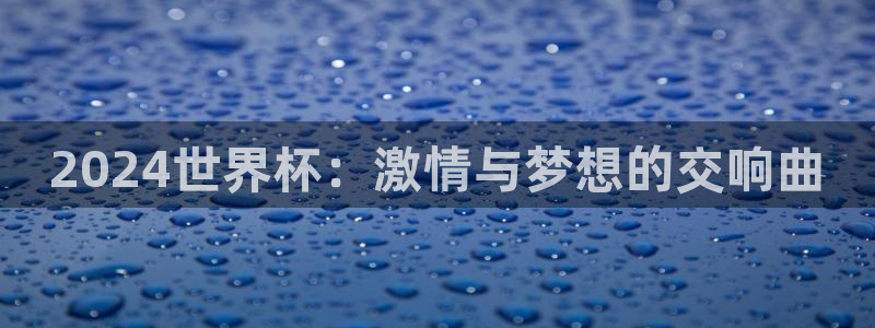 2026世界杯足球赛程时间表：2024世界杯：激情与梦想的交响曲